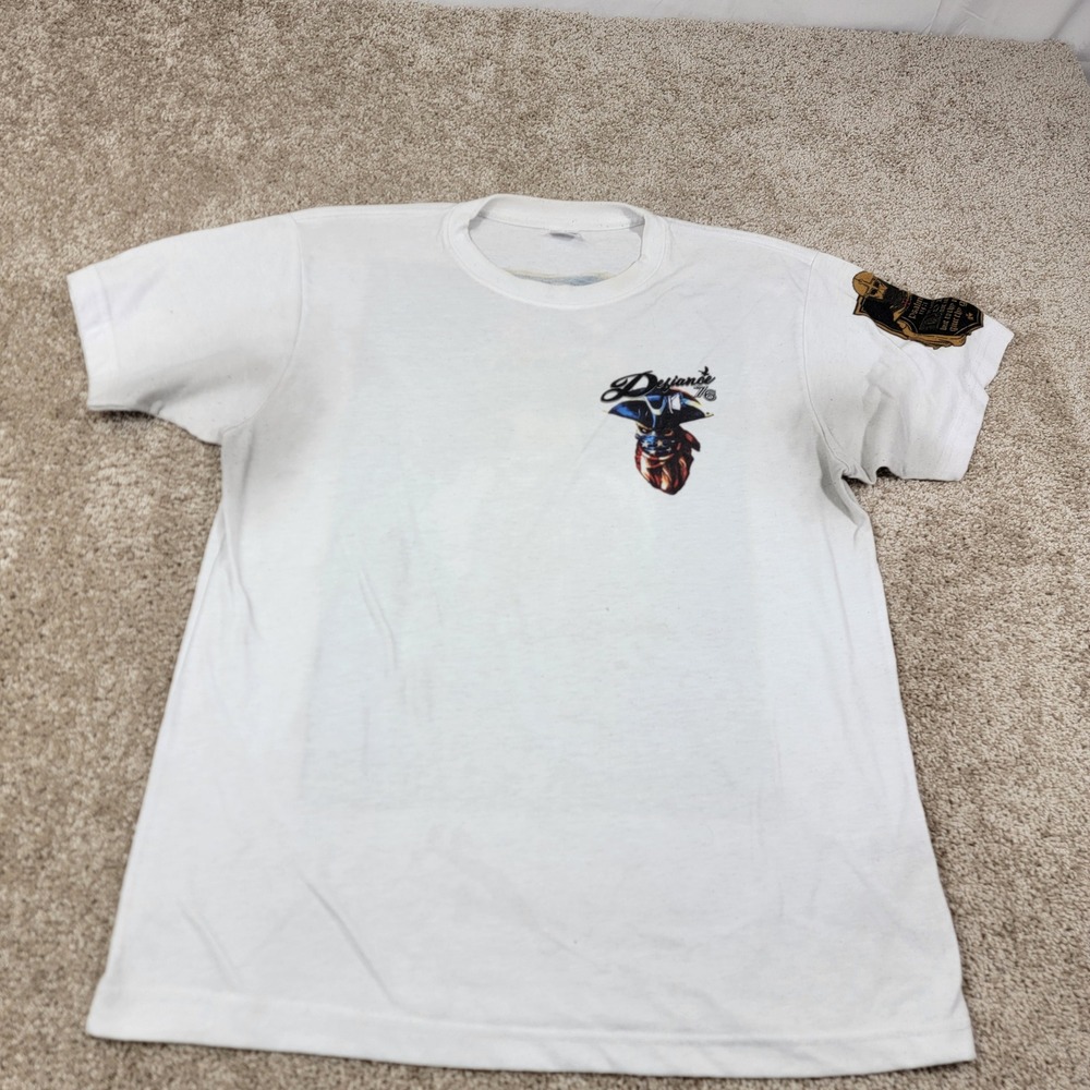 Defiance 76 Graphic T-Shirt Knight‎ Templar Religious Print White L